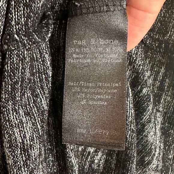 Rag & Bone / Jean Tank Gray Black heathered size small - Picture 7 of 8